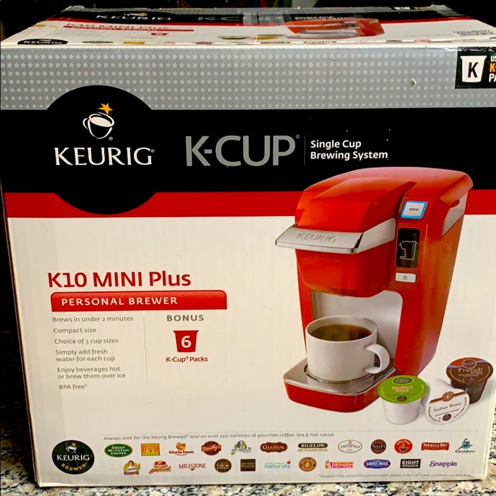 Keurig K-Cup single cup K10 mini plus